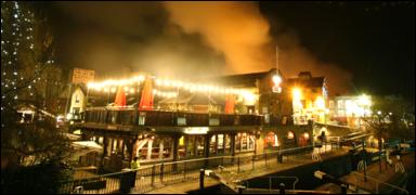 Incendio en mercado (Londres) 0