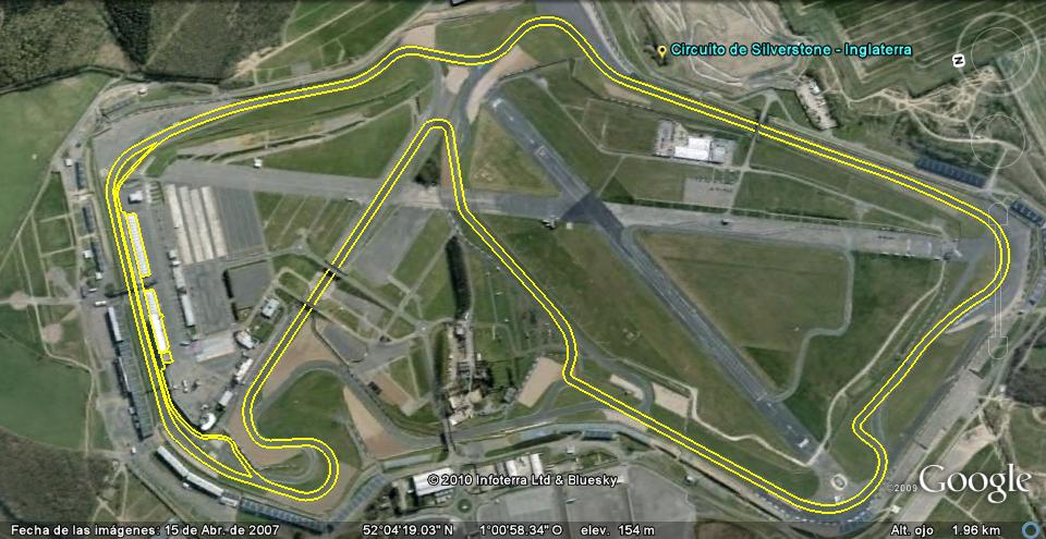 Circuito Silverstone-arena - Circuitos Calendario Fórmula 1 2010 ⚠️ Ultimas opiniones