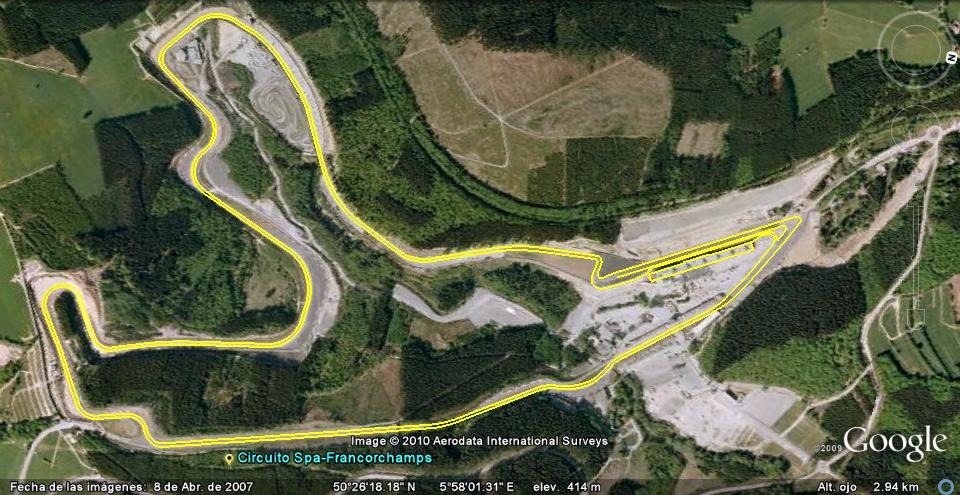 Circuito Spa-Francorchamps - Circuitos Calendario Fórmula 1 2010 ⚠️ Ultimas opiniones