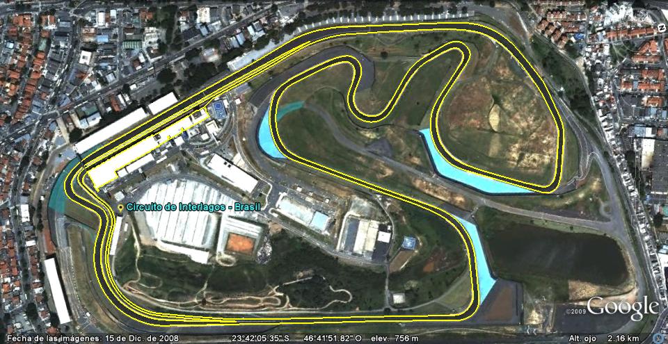 Circuito Interlagos - Circuitos Calendario Fórmula 1 2010