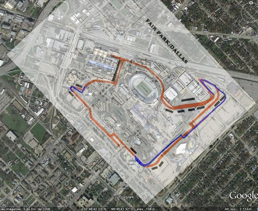 Fair Park Dallas 1 - Circuitos de Formula 1