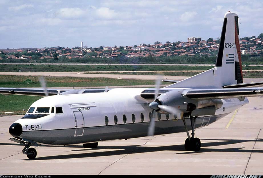 fuerza aerea uruguaya - Aviones Accidentados