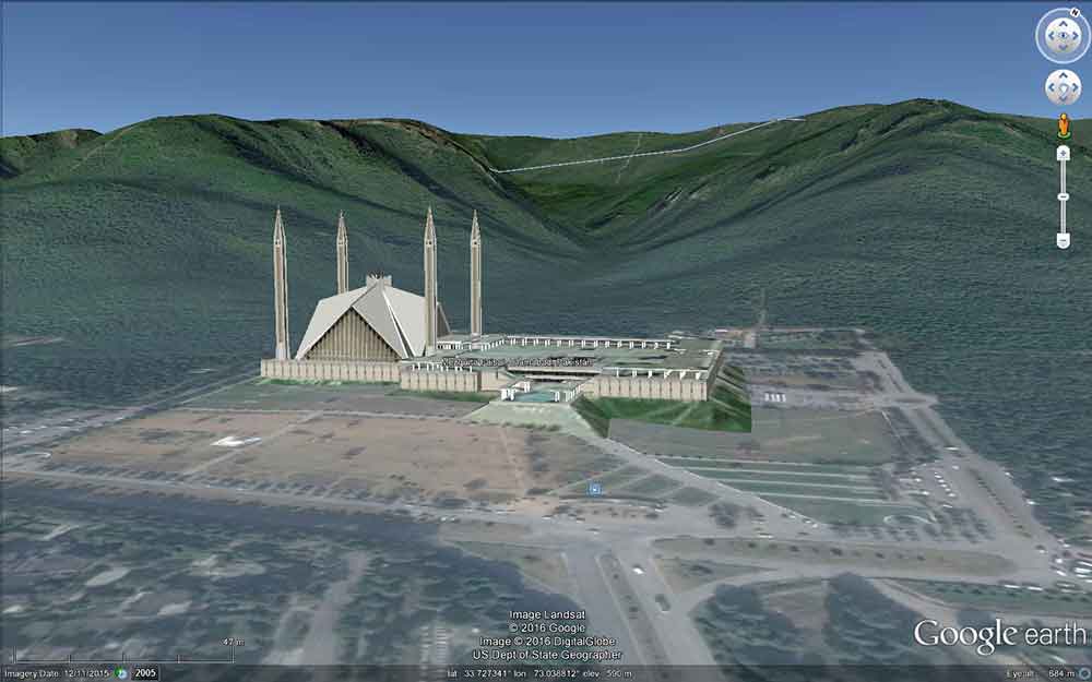 Mezquita Faisal, Islamabad, Pakistán 0 - La Meca en obras 🗺️ Foro Google Earth para Viajar