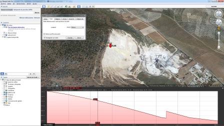 Pantallazo del escalón del perfil de elevación. - Fallo con google earth 🗺️ Foros de Google Earth y Maps