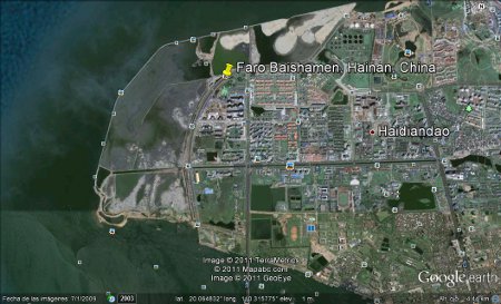 Faro Baishamen, Hainan, China 🗺️ Foro China, el Tíbet y Taiwán 2