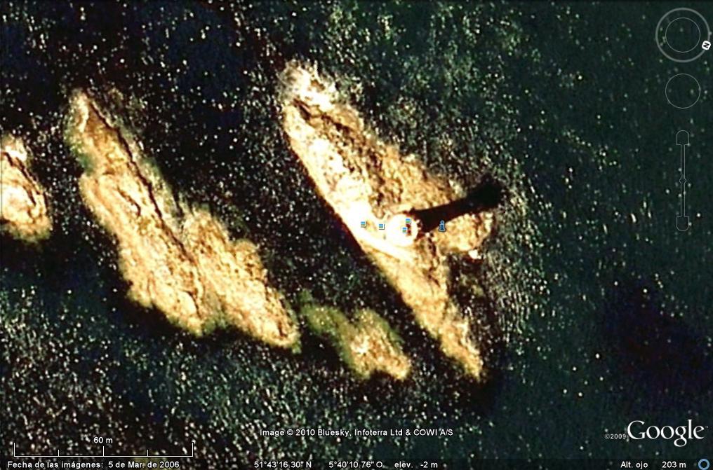 Faro de las Smalls - Gales - FARO CABO POLONIO 🗺️ Foro General de Google Earth