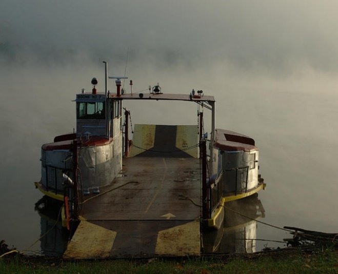 Boone No. 7 Anderson Ferry Paddle Steamer, USA 1