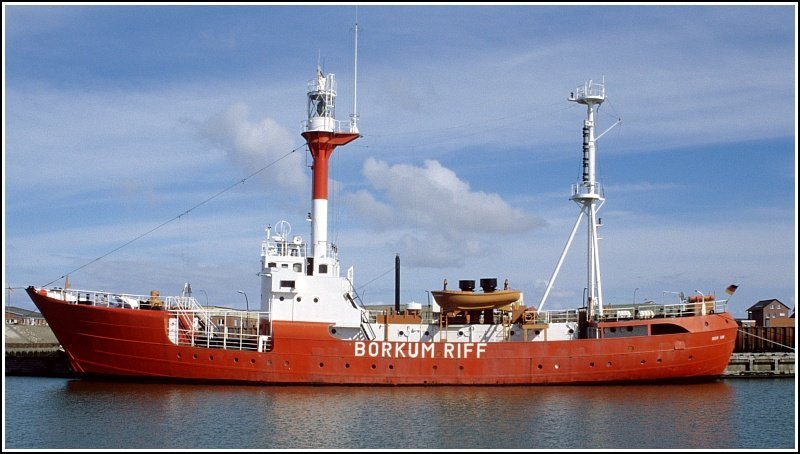 Feuerschiff BORKUMRIFF IV, Barco Museo en Borkum (Alemania) 1 - Barcos Faros, Lightvessel o Lightship ⚠️ Ultimas opiniones