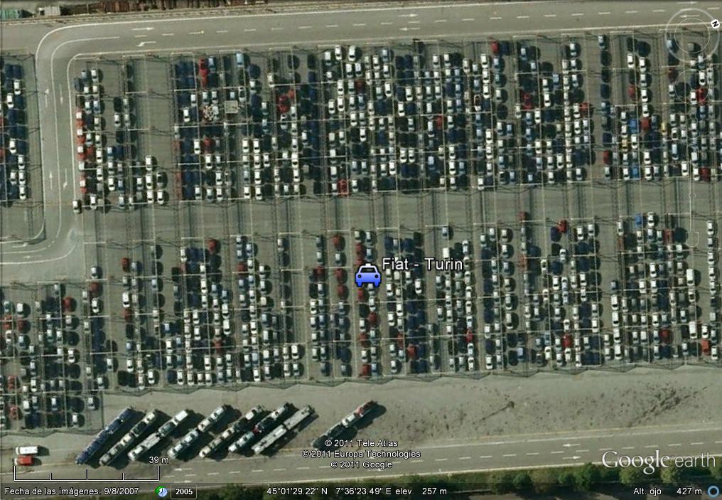 Fabrica de Fiat en Turin 1 - Deposito de Renault en Gennevilliers -Francia 🗺️ Foro General de Google Earth