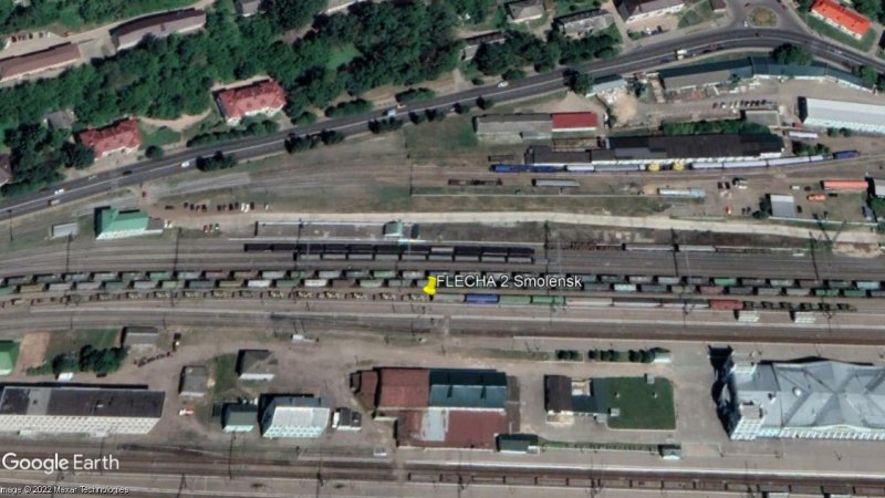 Tren de Carga o Tren Blindado en Smolensk, Rusia 2