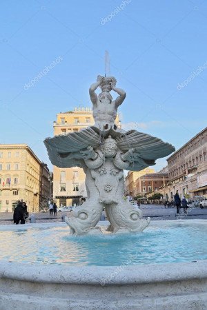 Fontana del Tritone, Rione XVI Ludovisi, Roma, Italia 🗺️ Foro Europa 0