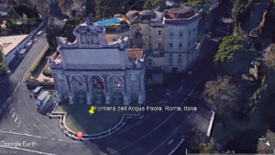 Fontana dell'Acqua Paola, Roma, Italia 2