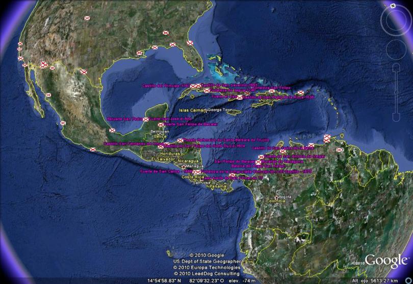 Fortificaciones coloniales en America 0