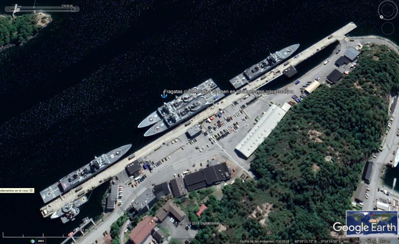 Fragatas clase Fridtjof Nansen en Haakonsvern Orlogsstasjon 0 - Destructor USS Zumwalt en Alta Resolución 🗺️ Foro Belico y Militar