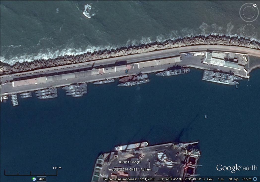 Flota Marroqui en el puerto de Casablanca 1 - USS Independence o Coronado 🗺️ Foro Belico y Militar