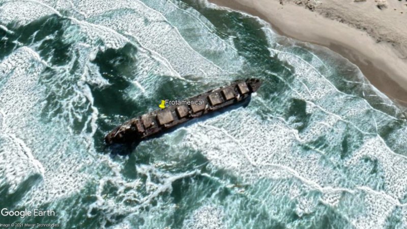 Frotamerica, naufragado en Namibia 0 - Barcos Hundidos y Naufragios