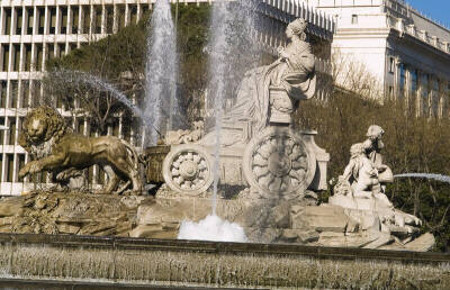 Fuente de la Cibeles, Madrid 1