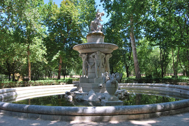 Fuente de Narciso - Paseo fotografico por el Jardin del Principe en Aranjuez