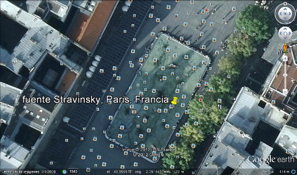 fuente Stravinsky, Paris, Francia 2