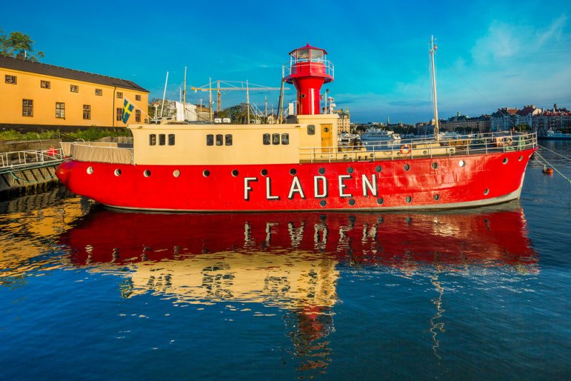 Fyrskepp nr. 10 B Fladen - Estocolmo 1 - Lichtschip no. 12 Noord-Hinder Ahora Barco Museo 🗺️ Foro General de Google Earth