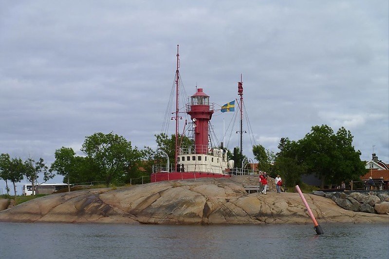 Fyrskepp nr. 23,  Västra Banken, Suecia 1 - Barcos Faros, Lightvessel o Lightship