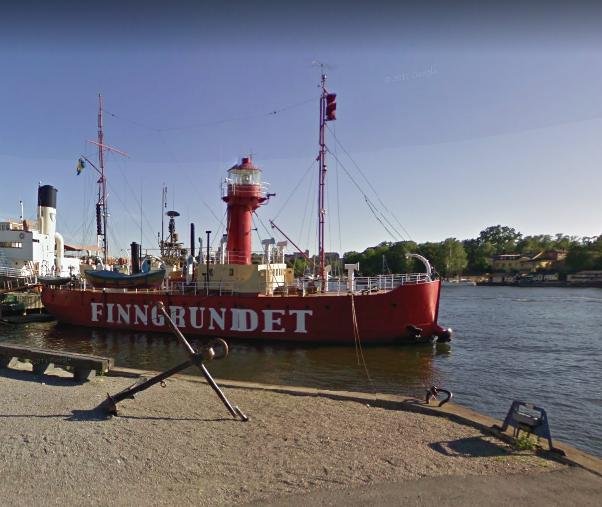 Fyrskepp nr. 25 FINNGRUNDET, barco museo en Sankt Erik 0