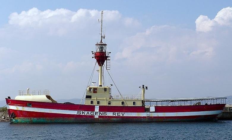 Fyrskib nr. XXI o Skagens Rev, Ebeltoft, Dinamarca 0 - Barcos Faros, Lightvessel o Lightship