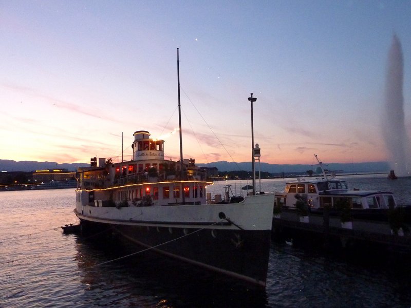 Genève Paddle Steamer, Suiza 0 - Barcos Rueda de Paleta o Vapor de ruedas