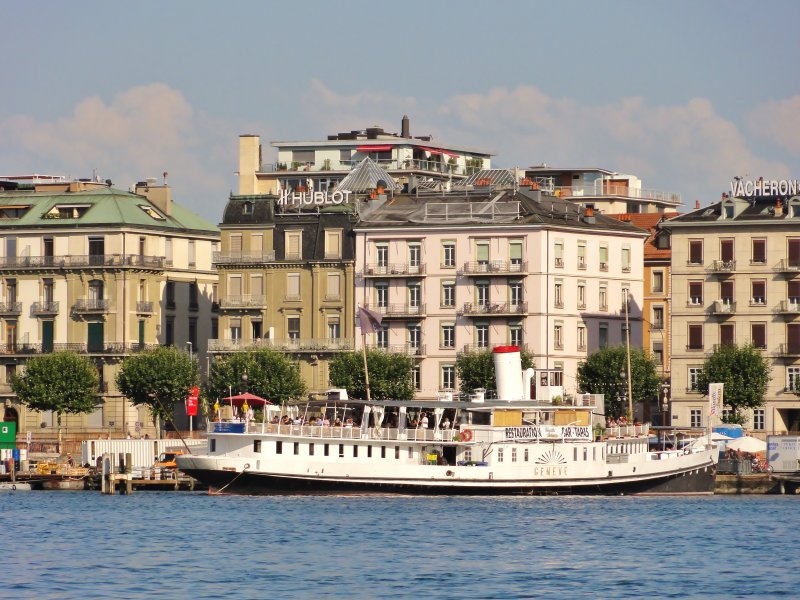 Genève Paddle Steamer, Suiza 1 - Barcos Rueda de Paleta o Vapor de ruedas