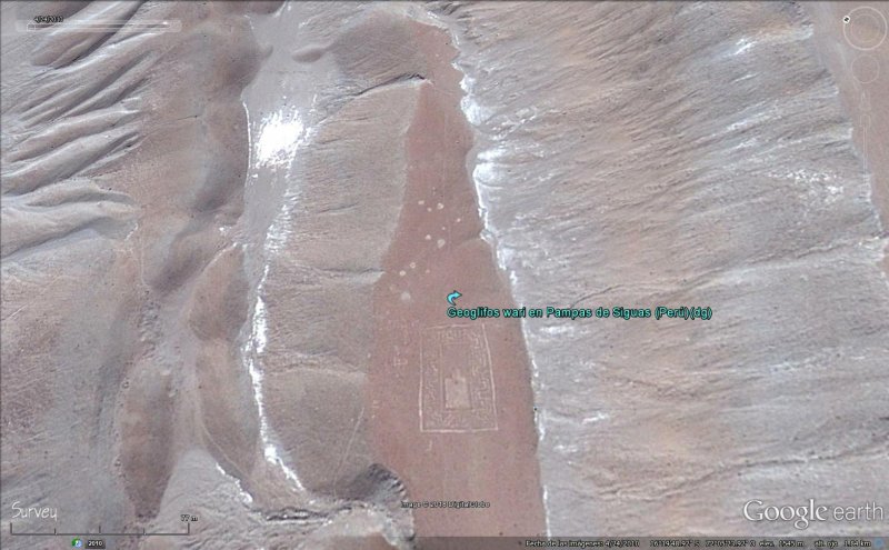 Geoglifo Wari -Pampas de Siguas, Arequipa, Perú 0 - Geoglifos Pre-incas en el Valle de Zaña, Perú 🗺️ Foro General de Google Earth