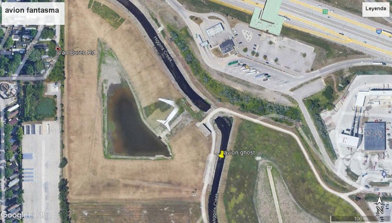 AVIÓN FANTASMA EN DES PLAINES 1 - Una sombra sin avión 🗺️ Foro General de Google Earth