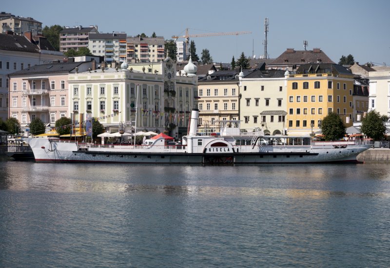 Gisela, Paddle Steamer, Austria 2