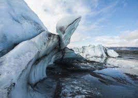 Glacial Matanuska, Alaska, EE. UU. 1
