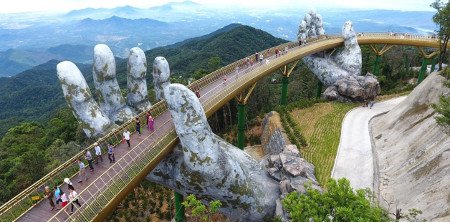 Golden Bridge, Vietnam 0