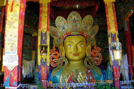 Gompa Thiksey, Ladakh, Cachemira, India 0