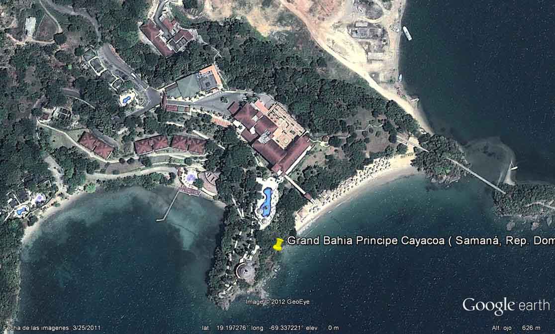 Grand Bahia Principe Cayacoa ( Samaná, Rep. Dominicana) - Hotel Catalonia Royal Bávaro 🗺️ Foro Google Earth para Viajar