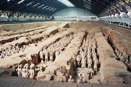 Guerreros de Xian, Shaanxi, China 0