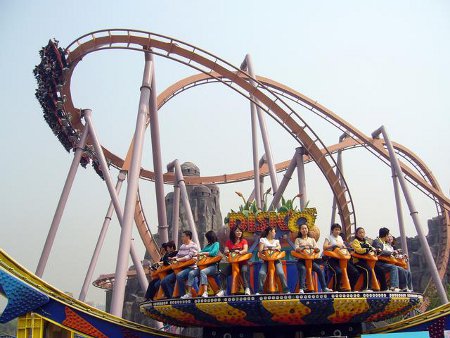 Parque de atracciones Happy Valley, Beijing, China 1