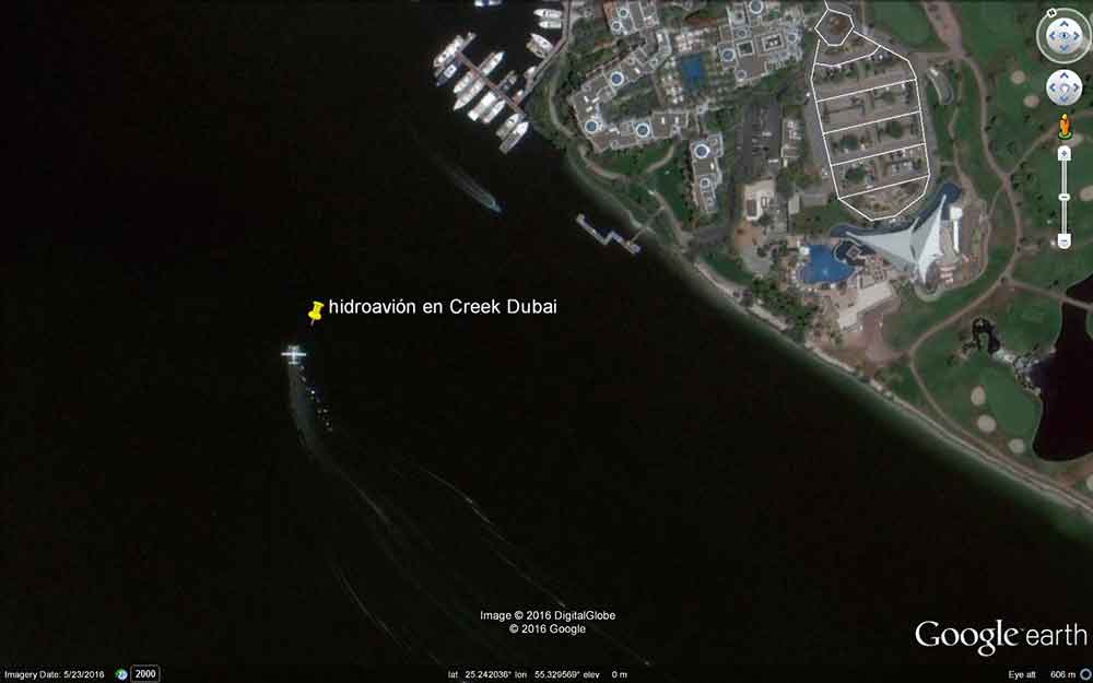 Hidroavión en movimiento en Dubai Creek. 0 - Dos Hidroaviones en Salerno 🗺️ Foro General de Google Earth