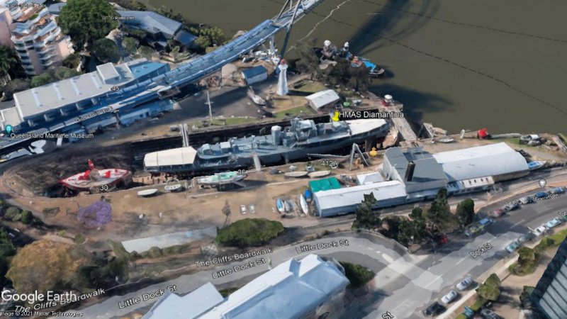 HMAS Diamantina - Australia 1 - Barcos Vapores de Guerra