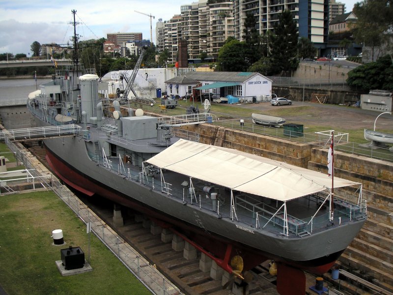 HMAS Diamantina - Australia 2 - Barcos Vapores de Guerra