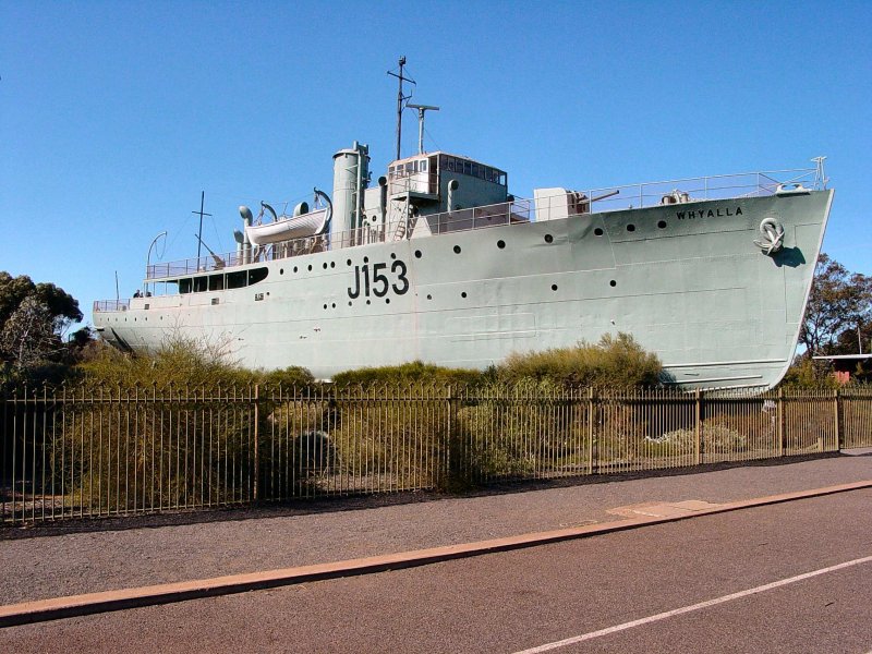 HMAS Whyalla - Royal Australian Navy (RAN) 2 - Barcos Vapores de Guerra