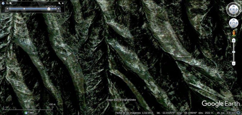 Hoja de parra en Google Earth 1