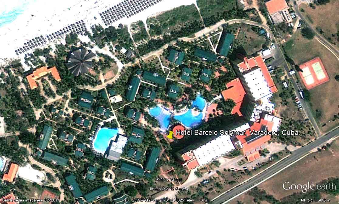 Hotel Barcelo Solymar, Varadero, Cuba. - Hoteles en Cuba 🗺️ Foro Google Earth para Viajar