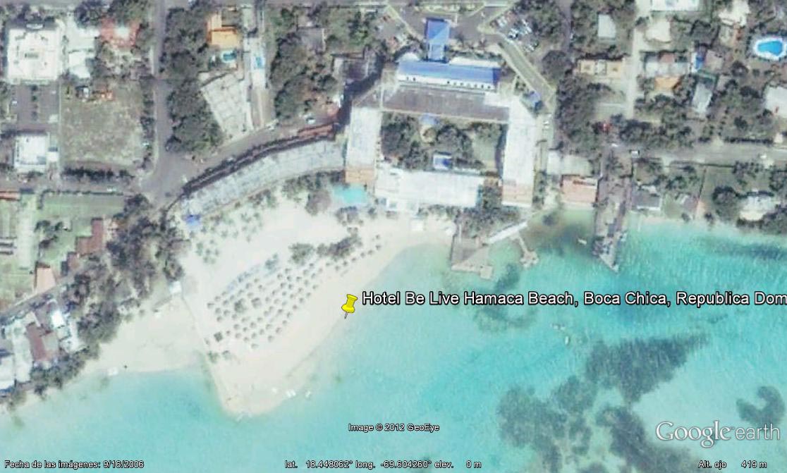 Hotel Be Live Hamaca Beach, Boca Chica, Republica Dominicana - Hotel Iberostar Grand Hotel Bavaro 🗺️ Foro Google Earth para Viajar