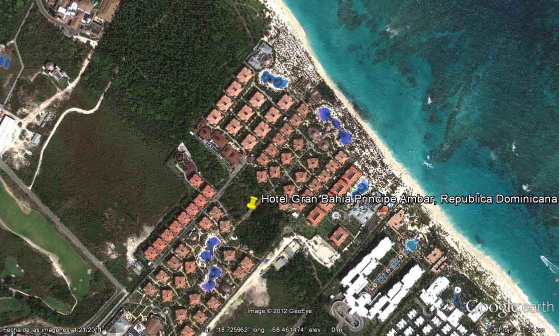 Hotel Gran Bahia Principe Ambar, Republica Dominicana - EdenH Real Arena, Republica Dominicana 🗺️ Foro Google Earth para Viajar