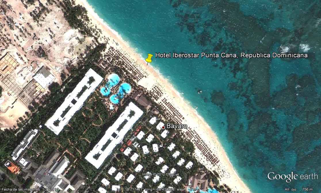 Hotel Iberostar Punta Cana, Republica Dominicana - Hotel Catalonia Bávaro 🗺️ Foro Google Earth para Viajar