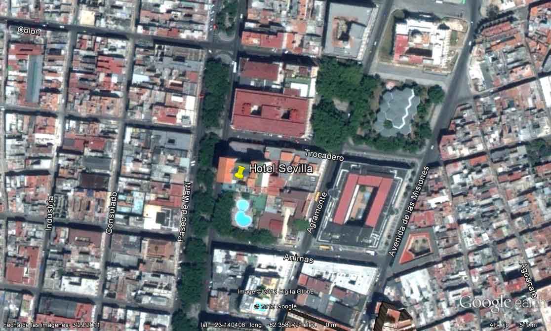 Hotel Sevilla, La Habana, Cuba - Hoteles en Cuba 🗺️ Foro Google Earth para Viajar