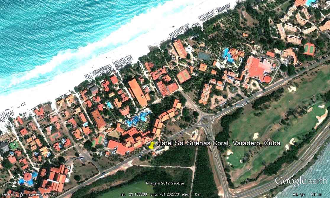 Hotel Sol Sirenas Coral, Varadero, Cuba - Hotel Barceló Cayo Santa María 🗺️ Foro Google Earth para Viajar