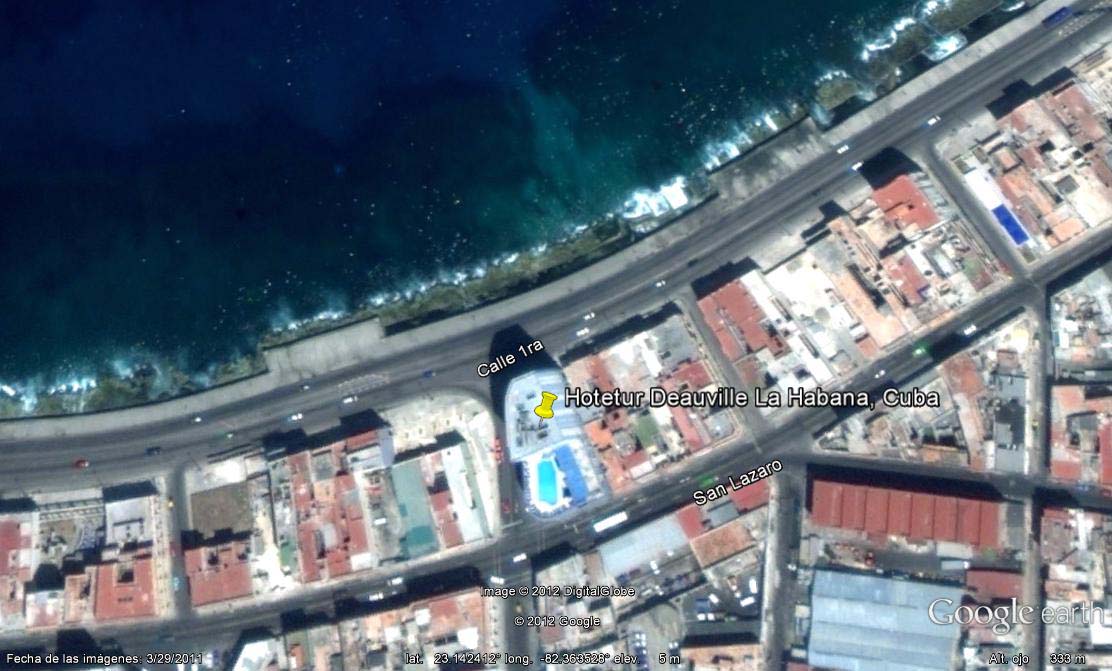 Hotetur Deauville La Habana, Cuba - Hoteles en Cuba 🗺️ Foro Google Earth para Viajar